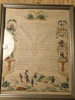 174 jaar oud geschreven brief. Dateert uit 1850., Antiek en Kunst, Ophalen of Verzenden