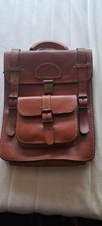 Leren tas, Sieraden, Tassen en Uiterlijk, Tassen | Damestassen, Ophalen of Verzenden, Zo goed als nieuw, Bruin, Overige typen