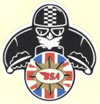 BSA Cafe Racer sticker #7, Ophalen of Verzenden