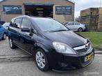 Zeer Luxe Opel Zafira 1.8 Cosmo 7PERS BOM VOL APK 08-2026, Auto's, Euro 5, Gebruikt, 4 cilinders, Zwart