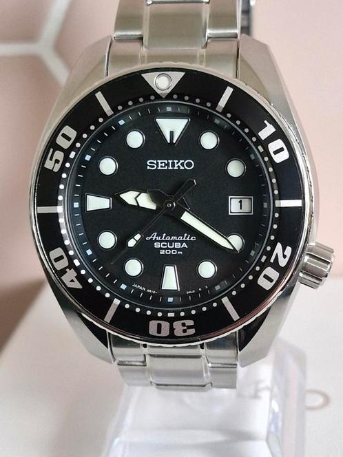 Seiko Sumo First Gen, Sieraden, Tassen en Uiterlijk, Horloges | Heren, Zo goed als nieuw, Seiko, Staal, Staal, Ophalen of Verzenden