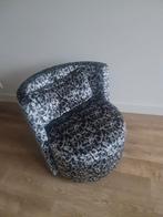 Hele mooie panter fauteuil, Huis en Inrichting, Fauteuils, Overige materialen, Ophalen of Verzenden, 75 tot 100 cm, Zo goed als nieuw