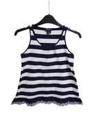 Prachtig blauw-wit RALPH LAUREN jurk/ topje mt 7/122. ZGAN!, Zo goed als nieuw, Jurk of Rok, Polo Ralph Lauren, Verzenden