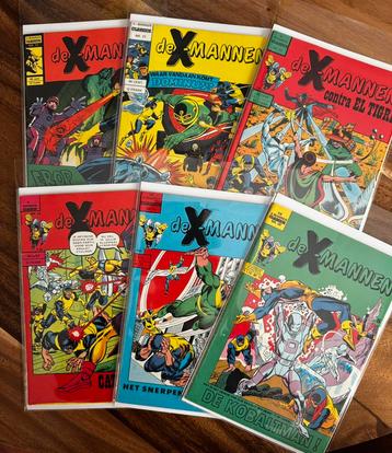 6 stuks X-Mannen Classics in vrijwel nieuwstaat beschikbaar voor biedingen