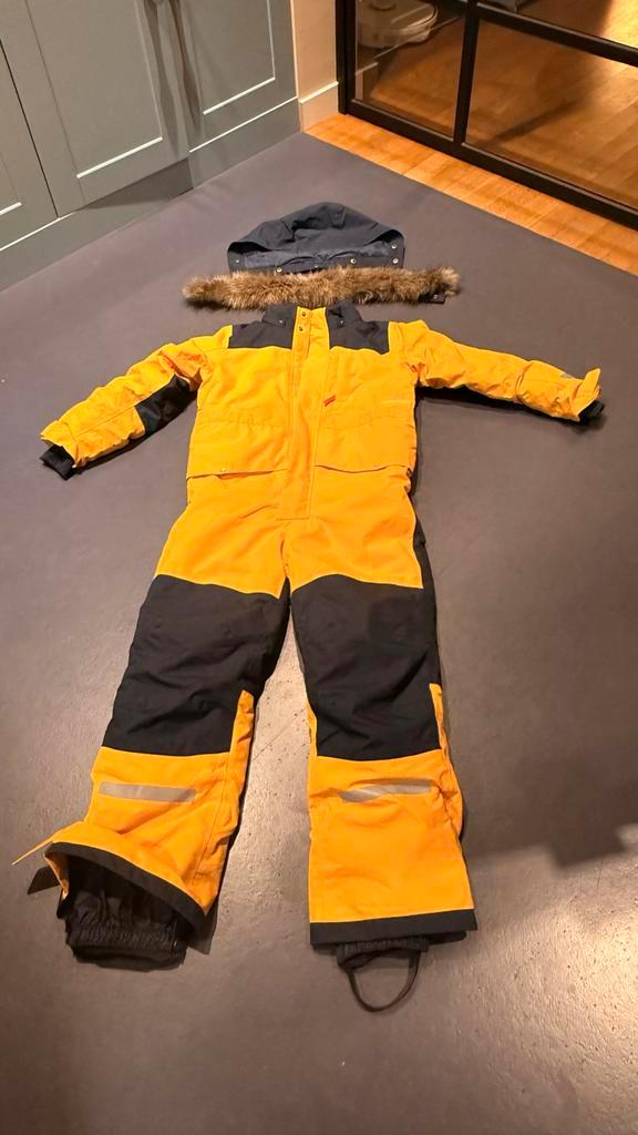 Didriksons skipak maat 140 - waterdicht, Kinderen en Baby's, Kinderkleding | Overige, Zo goed als nieuw, Jongen of Meisje, Ophalen of Verzenden