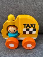 Plan Toys Houten Taxi - Duurzaam Speelgoed, Ophalen of Verzenden, Gebruikt, Auto of Voertuig