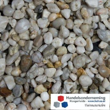 Limburgs wit grind afgeronde witte siergrind deco tuin pad beschikbaar voor biedingen