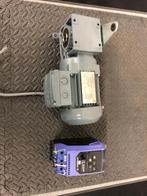 elektromotor met vertragings kast en regelaar, Doe-het-zelf en Verbouw, Motoren, Ophalen, Gebruikt, Elektromotor, 1400 tot 1800 rpm