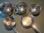 Stainless Steel pannenset van BK, Ophalen of Verzenden, Zo goed als nieuw, Rvs, Pannenset