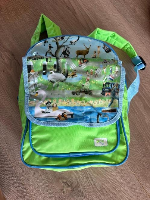 Plaswijckpark dieren schooltas rugtas rugzak groen 28x23x11, Sieraden, Tassen en Uiterlijk, Tassen | Schooltassen, Nieuw, Rugtas