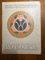 Wilhelmina 40 Jaar Regeringsjubileum Album, Ophalen of Verzenden, Gebruikt, Nederland, Tijdschrift of Boek