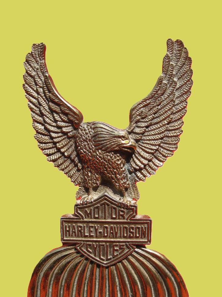 standaard Harley Davidson display Sixties collector., Antiek en Kunst, Curiosa en Brocante, Ophalen