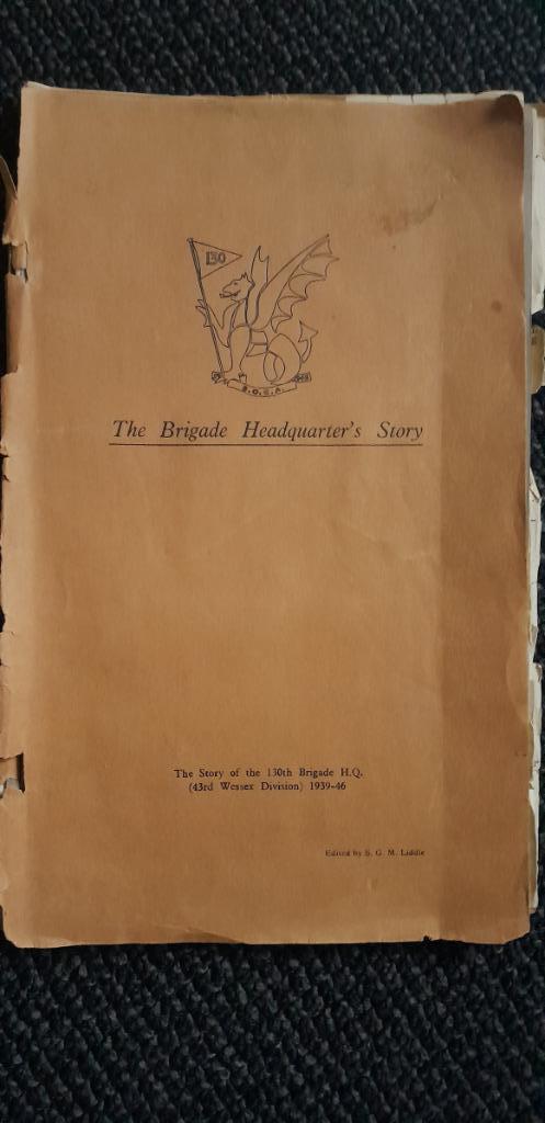 43 Wessex Brigade, 130 Brigade HQ, 1944, 1945, Bevrijding, Verzamelen, Militaria | Tweede Wereldoorlog, Landmacht, Engeland, Verzenden