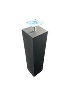 Betonpoer 15x15x60cm met RVS stelplaat, Huis en Inrichting, Woonaccessoires | Zuilen en Pilaren, Ophalen, Nieuw