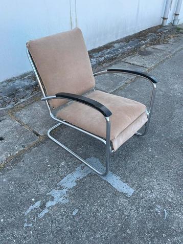 Paul Schuitema D3 jaren 30 buisframe fauteuil beschikbaar voor biedingen