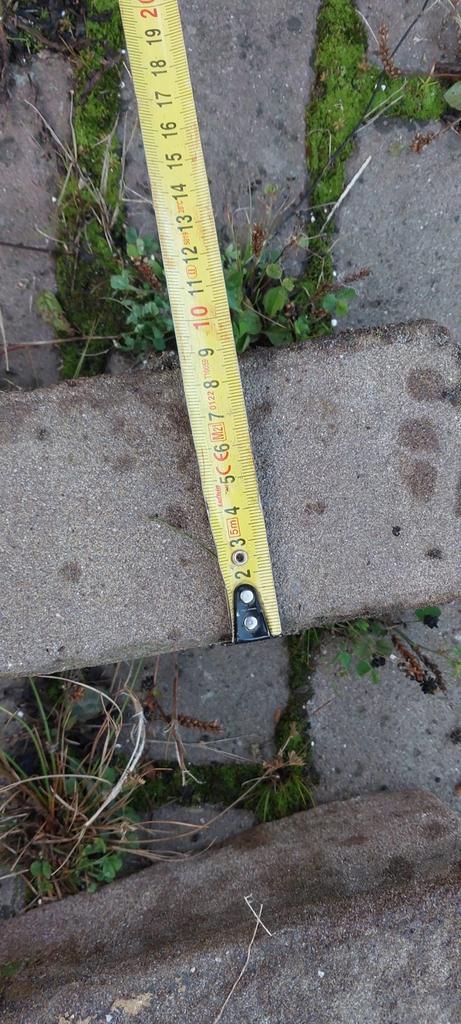 Gebakken Klinkers, Tuin en Terras, Tegels en Klinkers, Gebruikt, Klinkers, Beton, Minder dan 5 m², Ophalen