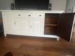 Gratis donker eiken kast, wit geschilderd - 90x205x50, Huis en Inrichting, Kasten | Buffetkasten, Ophalen, Gebruikt, 200 cm of meer