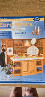Katalogus Euro mini's Poppenhuizen & Miniaturen, Ophalen of Verzenden, Zo goed als nieuw, Poppenhuis