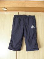 Originele blauwe driekwart broek ADIDAS mt 152 prima staat, Broek, Adidas, Gebruikt, Ophalen of Verzenden