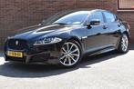 Jaguar XF 3.0 V6 '14 Leder NAP Clima Navi Cruise Inruil moge, Automaat, Euro 5, Gebruikt, Zwart