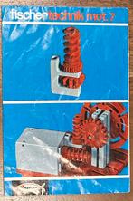 Fischertechnik Handleiding 50/50S en Mot7 en Folder, Ophalen of Verzenden, Gebruikt