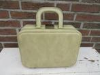 Vintage make up koffertje, Sieraden, Tassen en Uiterlijk, Tassen | Damestassen, Ophalen of Verzenden, Gebruikt, Beige, Overige typen