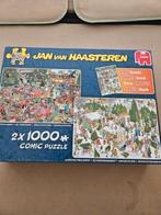 Jan van Haasteren, 2 x 1000 stukjes,  ruilen of verkoop, Hobby en Vrije tijd, Denksport en Puzzels, Ophalen, Zo goed als nieuw