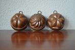 Antieke KLEINE Pudding Vormpjes/ Gelei Mal Koper 7 cm, Antiek en Kunst, Curiosa en Brocante, Ophalen of Verzenden