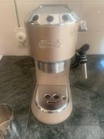 De'Longhi Dedica EC 785.BG Espressomachine - Beige, Witgoed en Apparatuur, Koffiezetapparaten, Ophalen, Afneembaar waterreservoir