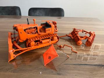 Allis Chalmers HD21 bulldozer en schijveneg First Gear 1/25 beschikbaar voor biedingen