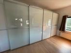 Staud design kledingkast met glazen panelen, Huis en Inrichting, Ophalen of Verzenden, Zo goed als nieuw, 50 tot 75 cm, 200 cm of meer