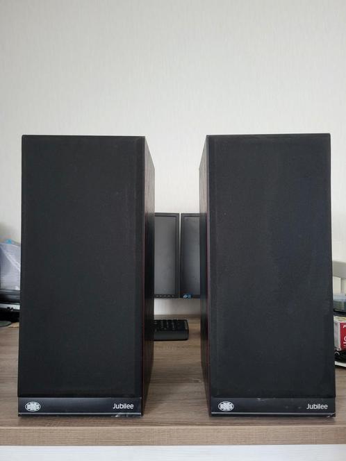 BNS Jubilee speakers, Audio, Tv en Foto, Luidsprekers, Gebruikt, Front, Rear of Stereo speakers, 60 tot 120 watt, Overige merken