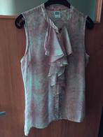 VERO MODA BLOUSE MAAT M met ruches Roze print mouwloos, Vero Moda, Zo goed als nieuw, Roze, Ophalen