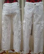 Only katoenen witte broek size 34 (maat 40), Maat 38/40 (M), Only, Wit, Ophalen of Verzenden