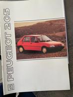 Folder van Peugeot 205, 1991, Ophalen of Verzenden, Nieuw, Peugeot