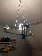 Vliegtuig Lamp voor Kinderkamer, Huis en Inrichting, Lampen | Hanglampen, Ophalen of Verzenden, Gebruikt, Hout, Minder dan 50 cm