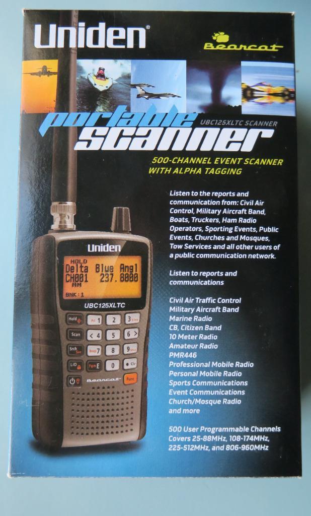 UBC125 met USB-C voorgeprogrammeerd + Butel software, Telecommunicatie, Scanners, Zo goed als nieuw, 500 kanalen of meer, Draagbaar