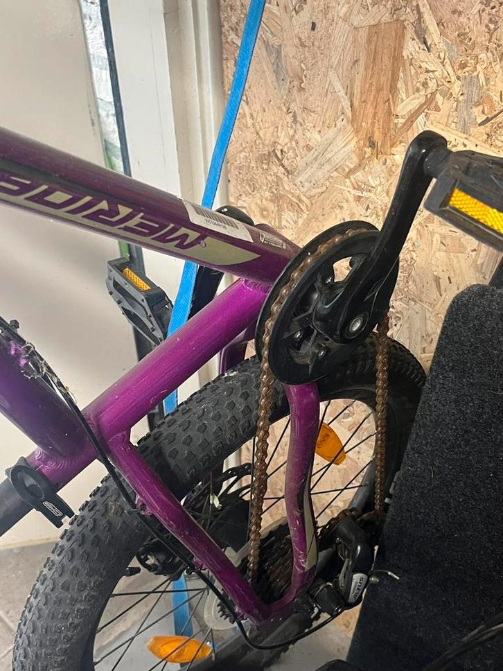 Merida Matts MTB paars j20 inch, Fietsen en Brommers, Fietsen | Mountainbikes en ATB, Gebruikt, Merida, Minder dan 45 cm, Hardtail