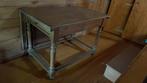 Antieke tafel (gateleg), Huis en Inrichting, Tafels | Eettafels, Ophalen, Zo goed als nieuw, Rechthoekig, 50 tot 100 cm