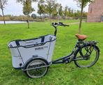 Elektrische bakfiets met extra's, Fietsen en Brommers, Fietsen | Bakfietsen, 4 kinderen of meer, Gebruikt, Huif, Ophalen