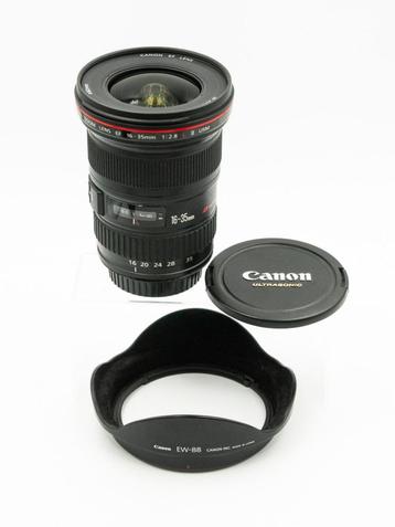 Canon EF 16-35mm F2.8L USM II + Zonnekap beschikbaar voor biedingen