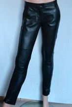 MOSCHINO Leren Broek , Maat 36 - 38, Kleding | Dames, Broeken en Pantalons, Verzenden, Zwart, Zo goed als nieuw, Maat 36 (S)