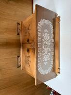 Antiek Theemeubel - Prachtig Detail!, Huis en Inrichting, Ophalen, Gebruikt, Eikenhout, 50 tot 100 cm