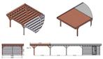 Buitenverblijf / Overkapping / Aanbouw / Veranda / Douglas, Ophalen, Nieuw, Veranda