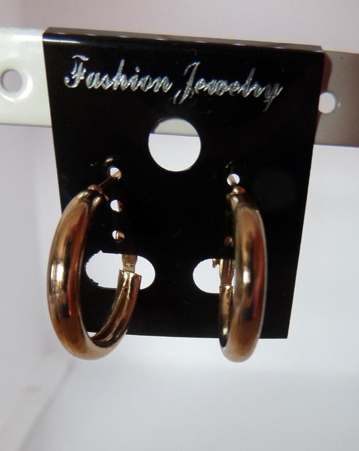 Dikke oorbellen, Sieraden, Tassen en Uiterlijk, Oorbellen, Nieuw, Hangers, Overige materialen, Goud, Verzenden