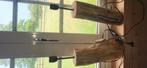 2 tafellampen van ruw hout., Ophalen of Verzenden, Gebruikt, Hout, Minder dan 50 cm