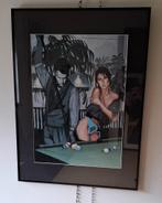 Kunst, zeefdrukken stilleven, Ophalen
