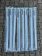 Nieuw aluminium verandastangen 120-200cm 25mm, Ophalen, _, _, Zo goed als nieuw