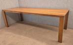 Arco design eettafel, massief hout, topdesign, Ophalen, Gebruikt, Modern minimalistisch design, 200 cm of meer