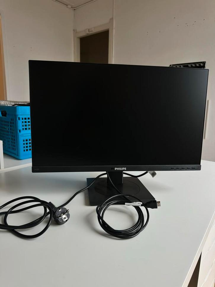 Philips 24 inch monitor - Perfect voor thuiswerken!, Computers en Software, Monitoren, Gebruikt, 60 Hz of minder, HDMI, LED, Full HD